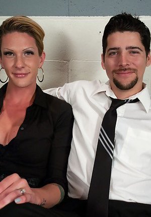 Tranny in Office Pictures